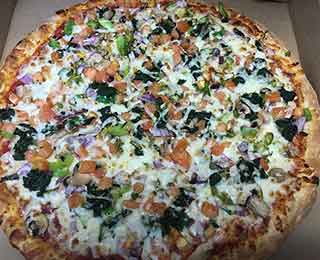 vegetable pizza